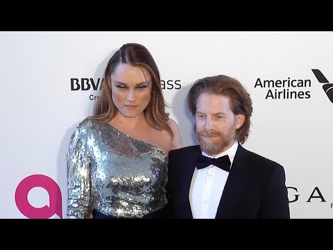 Clare Grant and Seth Green at 6th Annual Elton John.