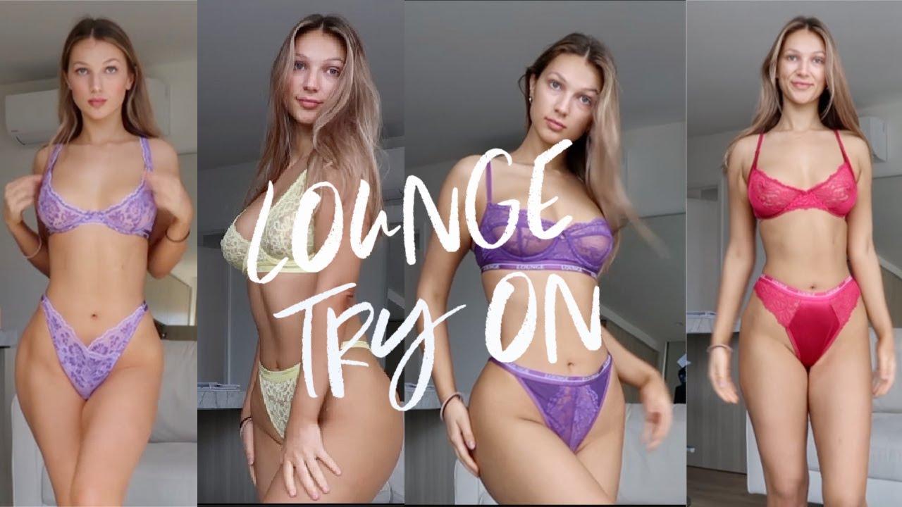 LOUNGE LINGERIE TRY ON HAUL