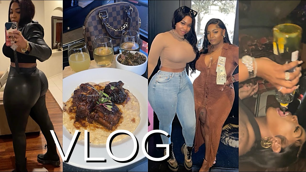 PARTIED ALL WEEKEND • FOUND THE BEST JEANS • BONNETS ARE UNPROFESSIONAL | VLOG | Gina Jyneen