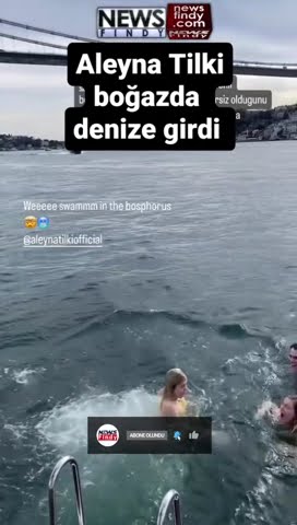 Aleyna Tilki ve Serel Yereli'den Buz Gibi Boğaz Macerası  aleynatilki   aleynatilkidans  işdünyası