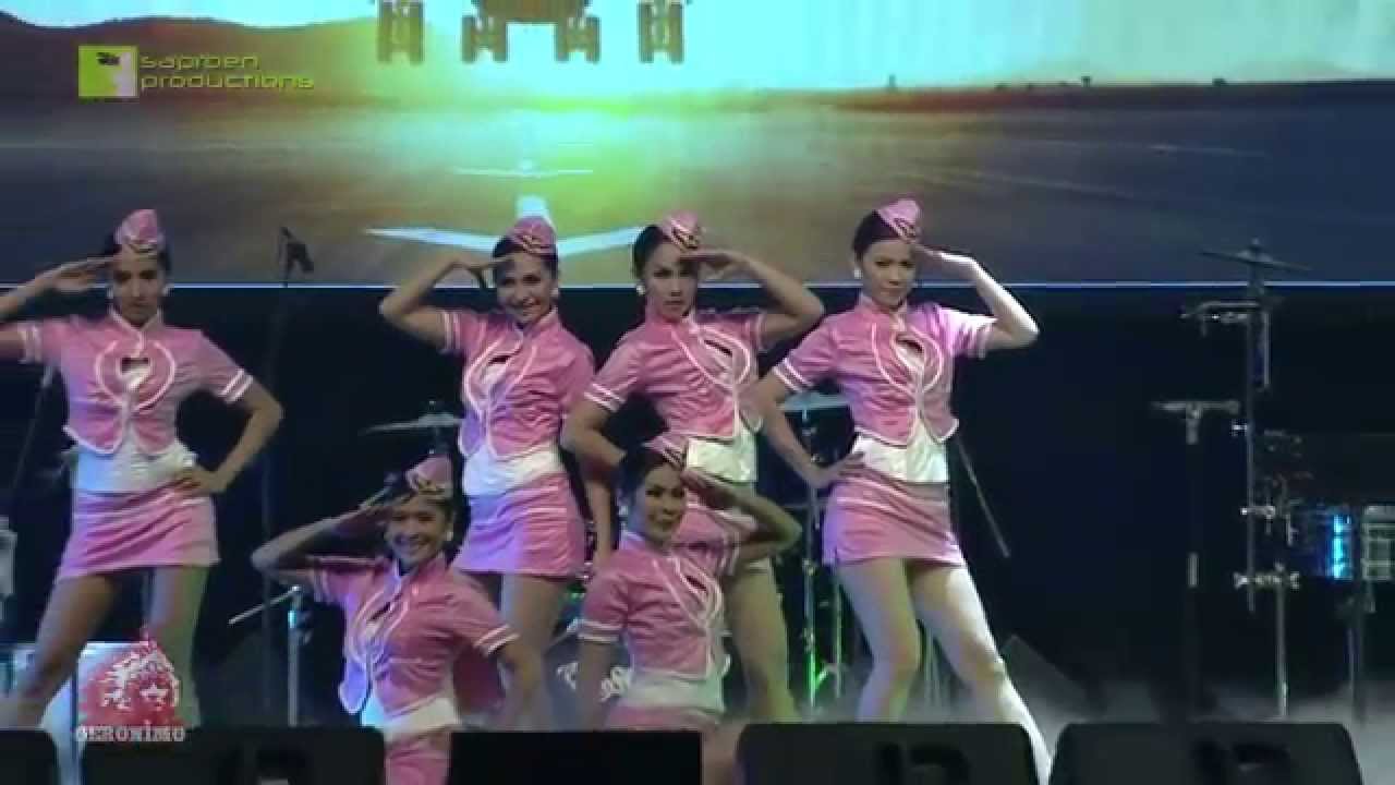Sexy Airline Stewardess Dance by ALPHA PLUS
