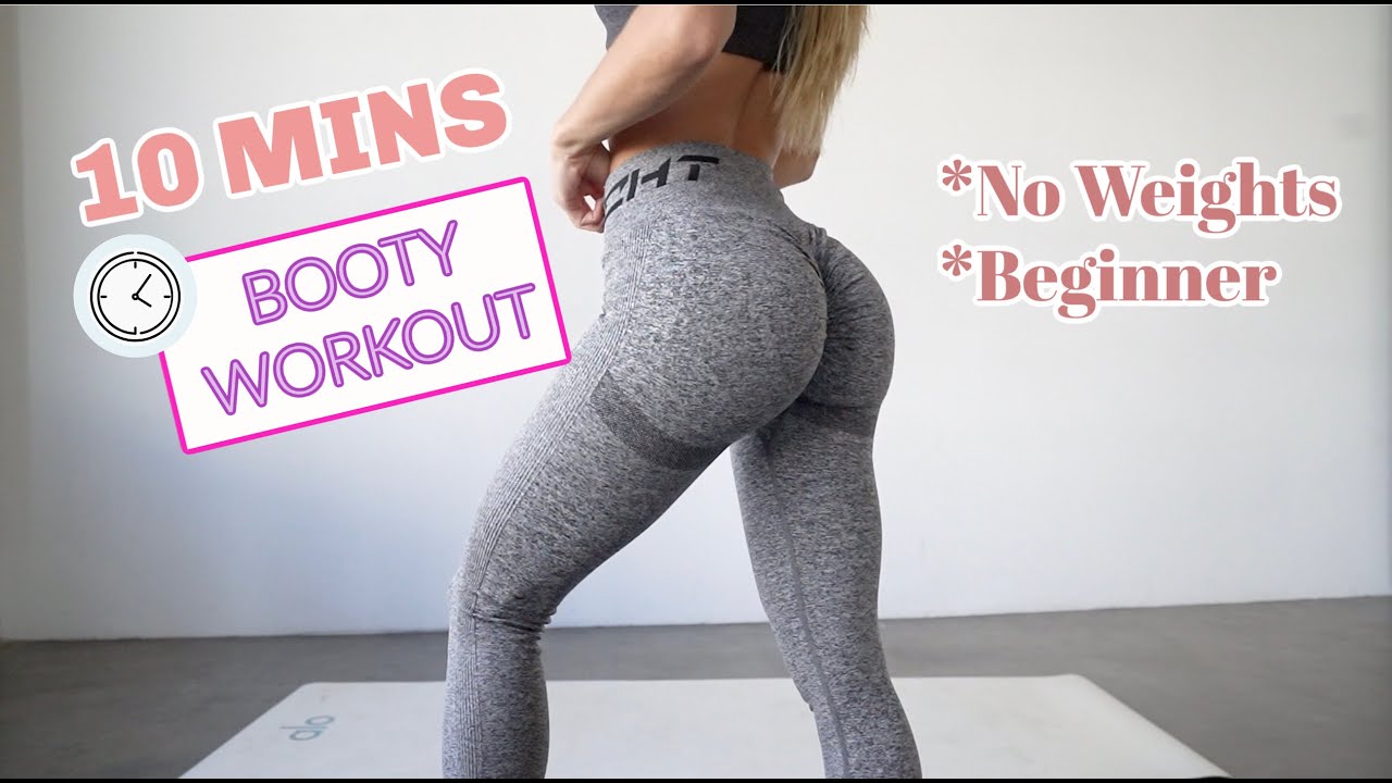 10 min booty Workout//begınner