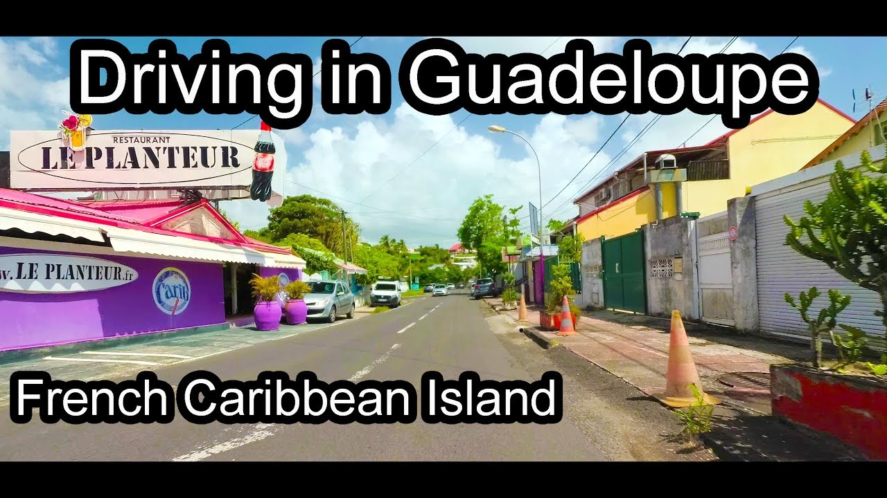 Guadeloupe - French Caribbean Island - Driving to the West Coast (1/2)