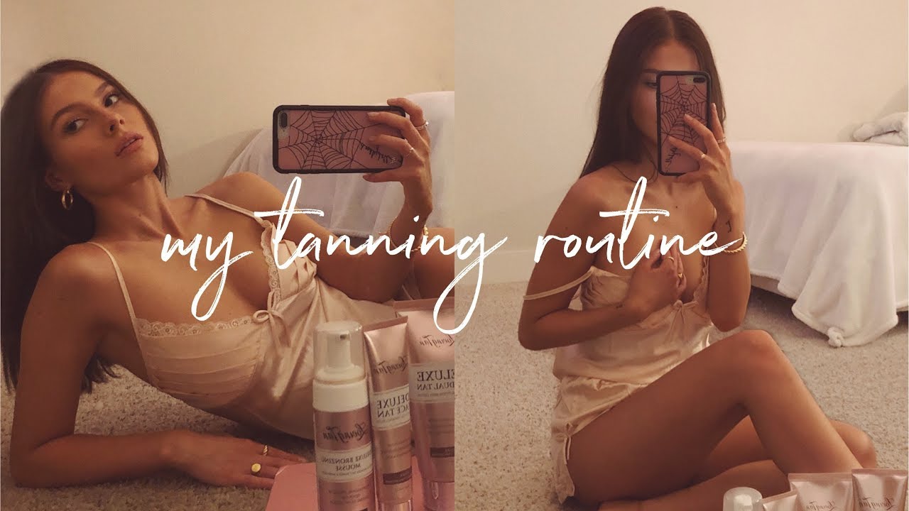 MY TANNING ROUTINE feat. LOVING TAN