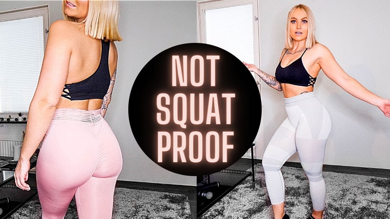 Leggings that are not squat proof (Don't buy these)