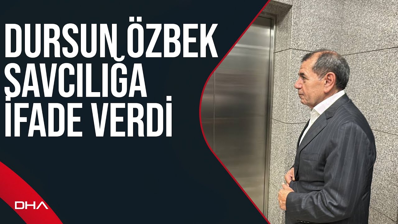 Galatasaray Başkanı Dursun Özbek savcılığa ifade verdi
