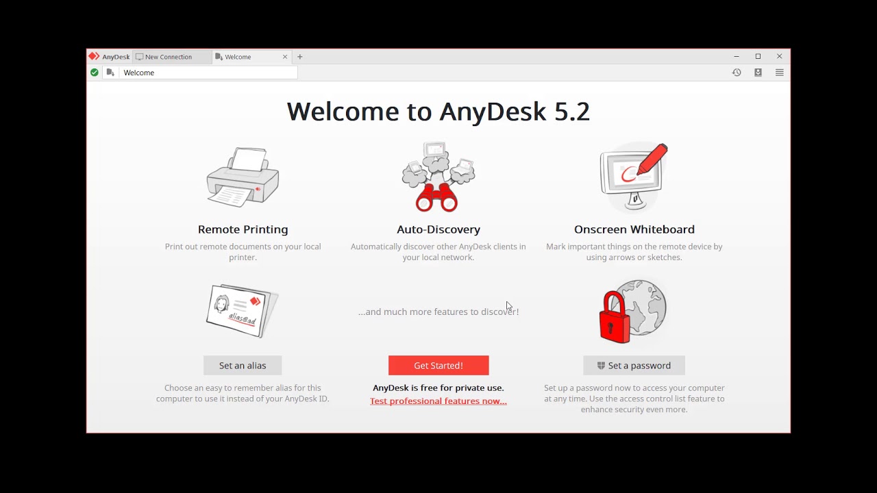 how to use anydesk printer