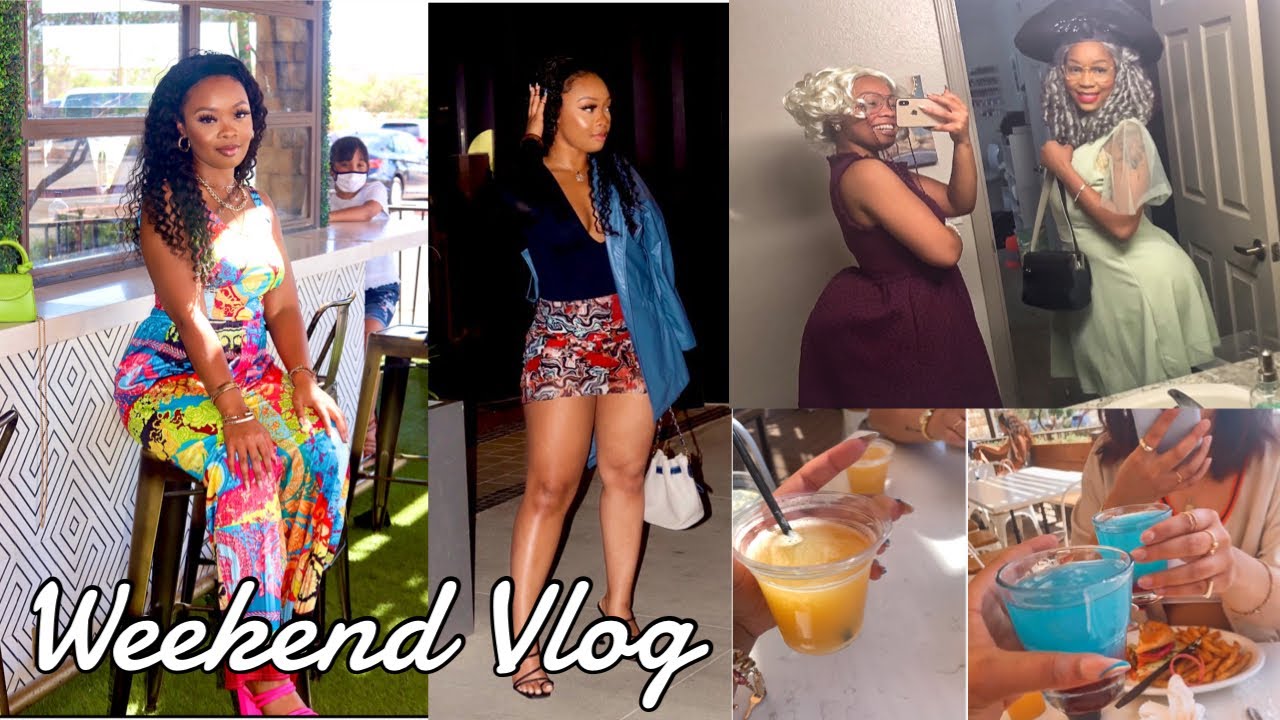 Weekend Vlog: Dressing like Old Ladies & Bar Hopping, Brunch, Date Night, Just a SUPER FUN weekend!!
