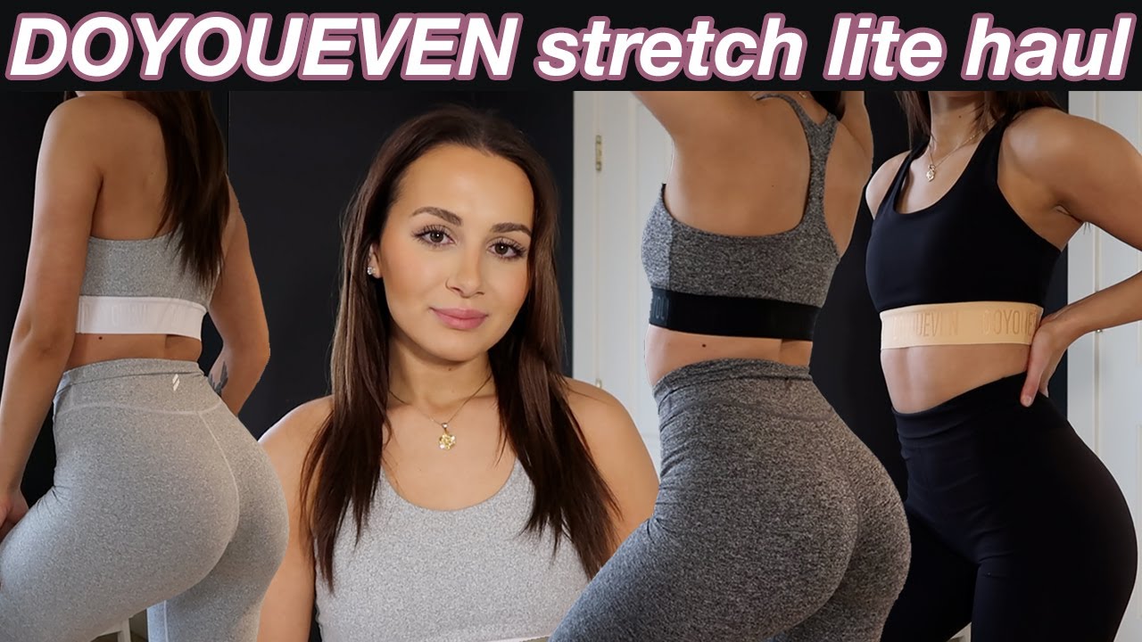 DOYOUEVEN try on haul  ~ stretch lite collection