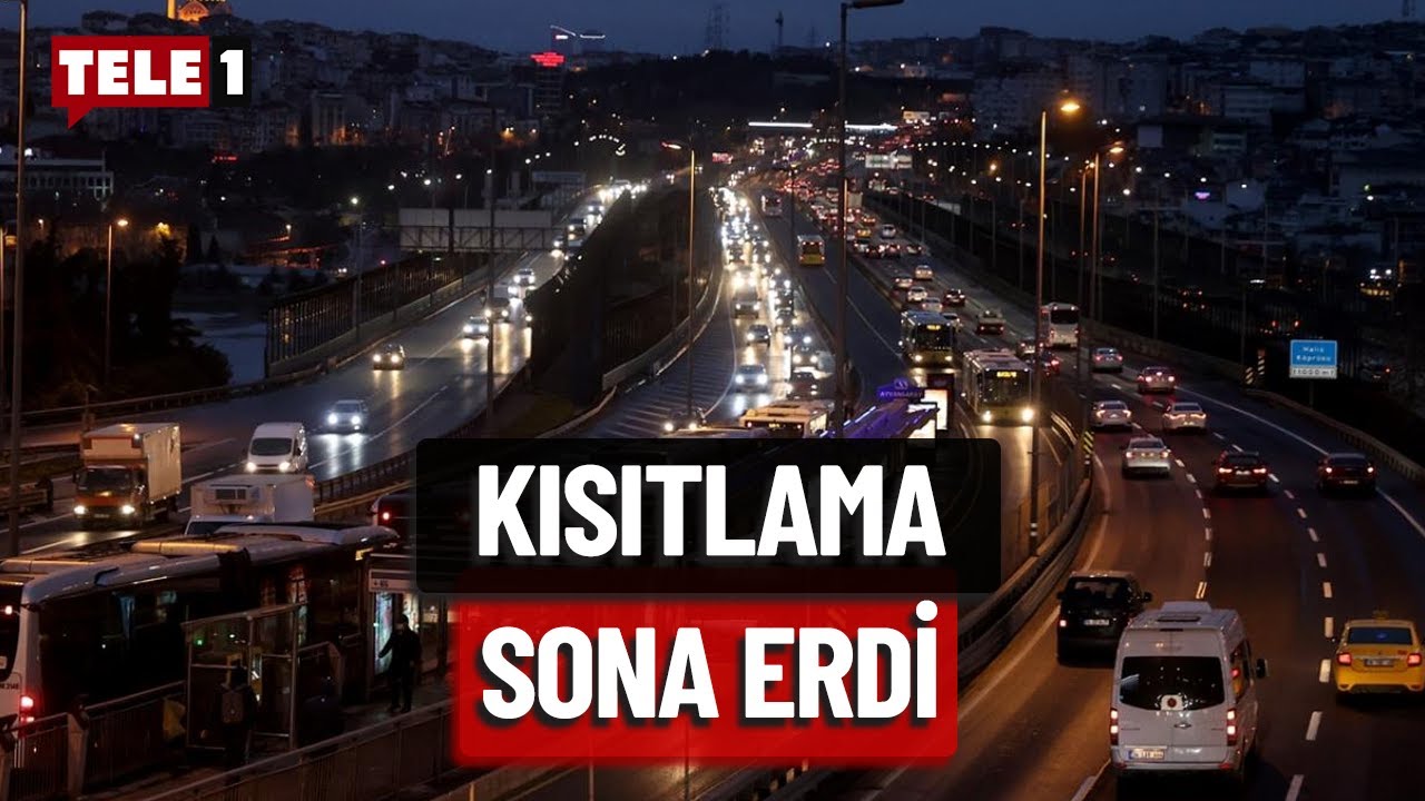Valilik açıkladı: İstanbul'da ulaşım kısıtlamaları sona erdi!