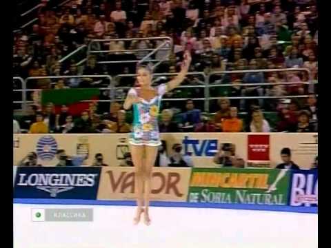 Alina Kabaeva Clubs Final Madrid World Championships 2001