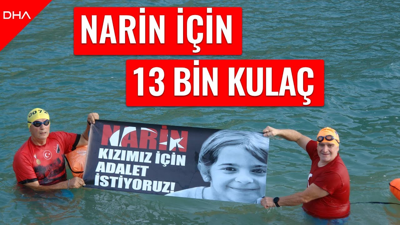 Yusufeli Barajı’nda 'Narin' için  bin kulaç attılar