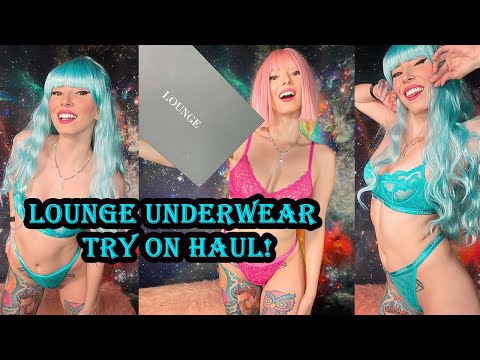 Matching Lingerie to my Hair! | Lounge UnderWear Haul