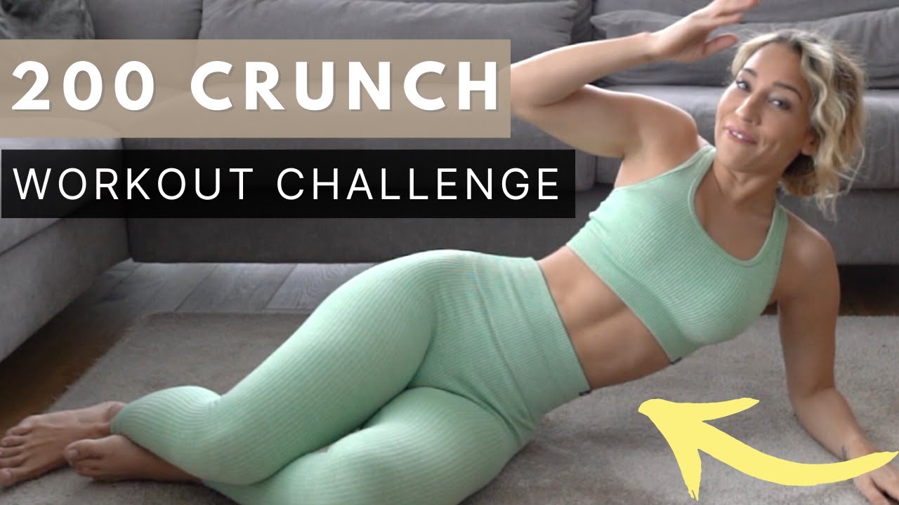 200 CRUNCHES | Abs Workout Challenge 