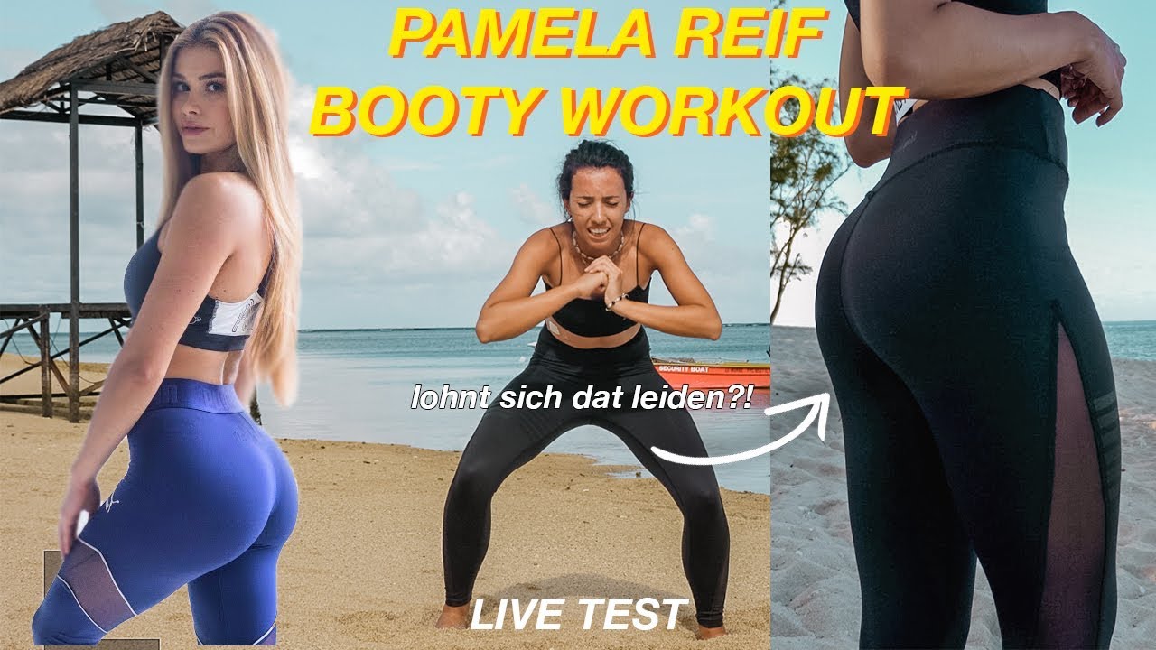 Ich teste live das BOOTY BURN Workout von PAMELA REIF...ich sterbe, wirklich.