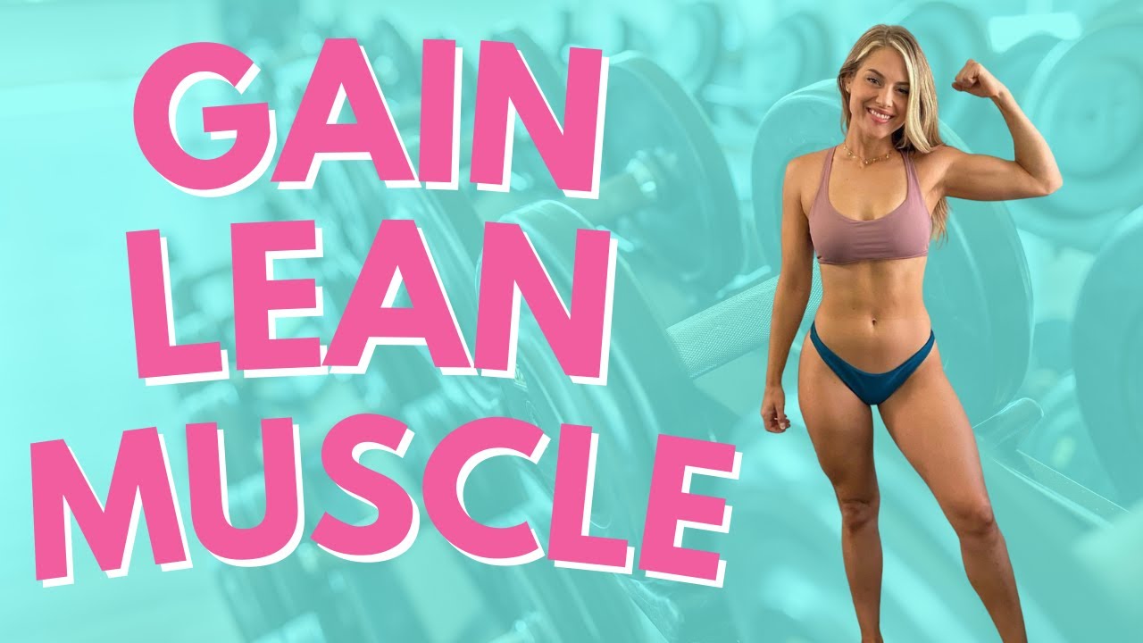 5 tıps for buıldıng lean muscle | how to get lean not 'bulky' | grow  glow ep.16