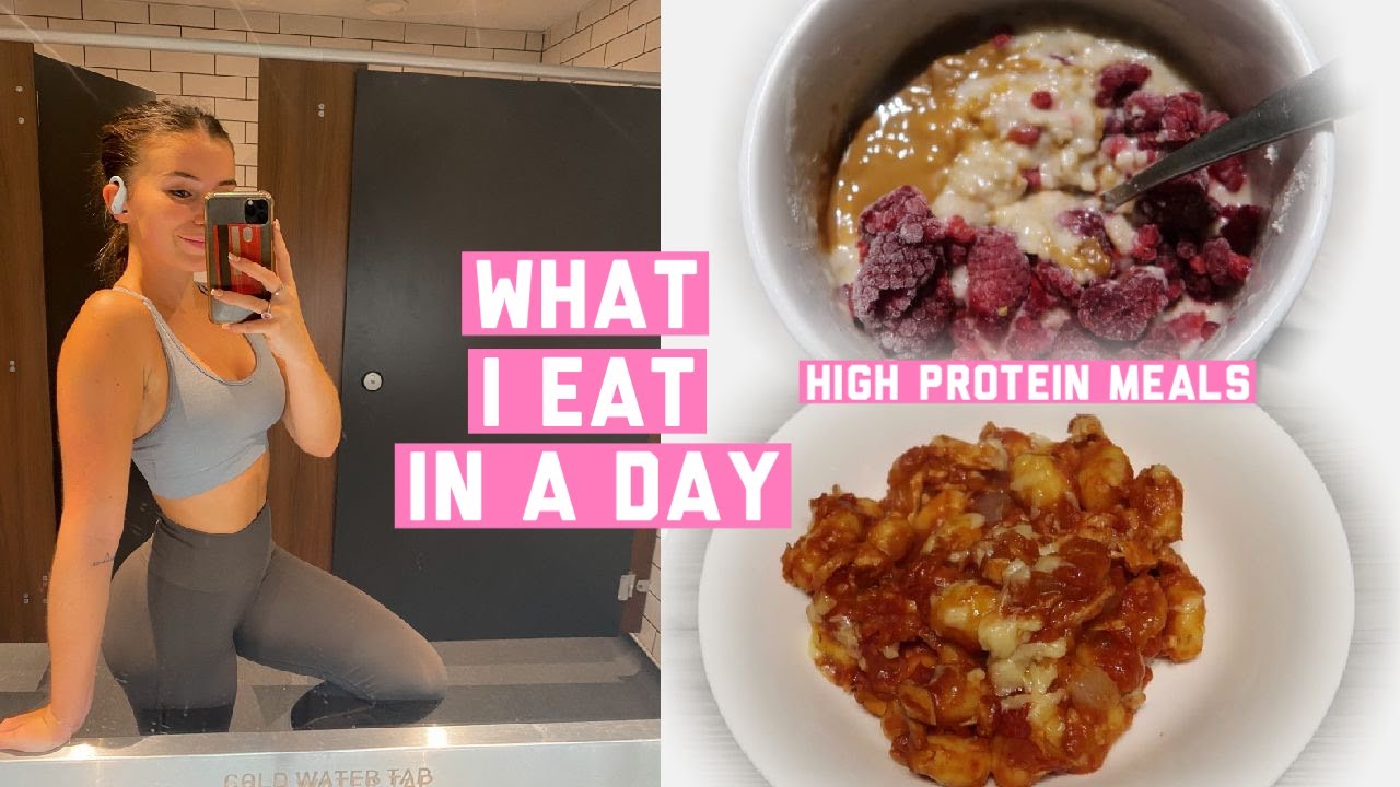 WHAT I EAT IN A DAY | Muscle Growth | Getting Back Into Training | *realistic, quick and easy*