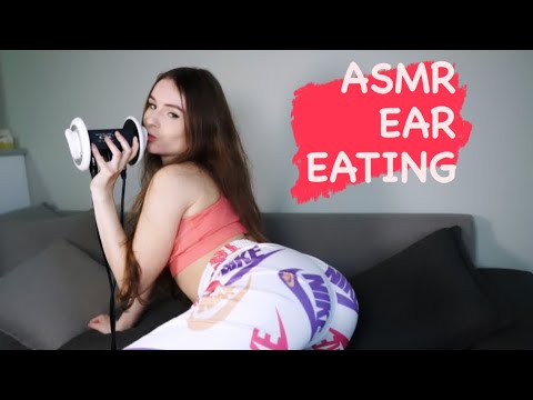 ????ASMR EAR EATING????