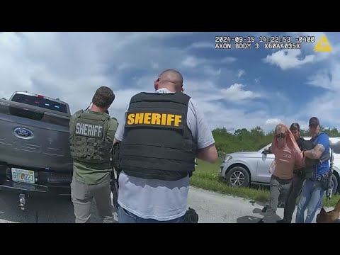 Trump assassination attempt: Bodycam video released of Ryan Routh's arrest