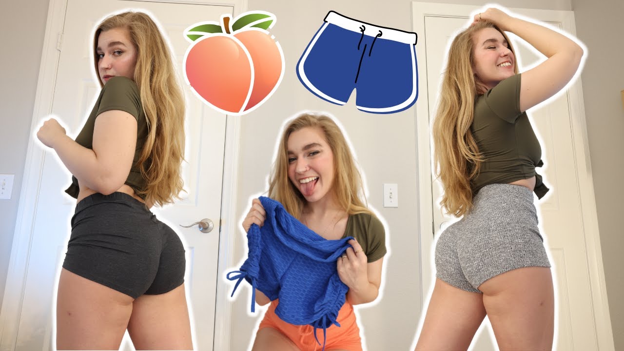 TİGHT GYM SHORTS TRY ON HAUL JAYBBGİRL
