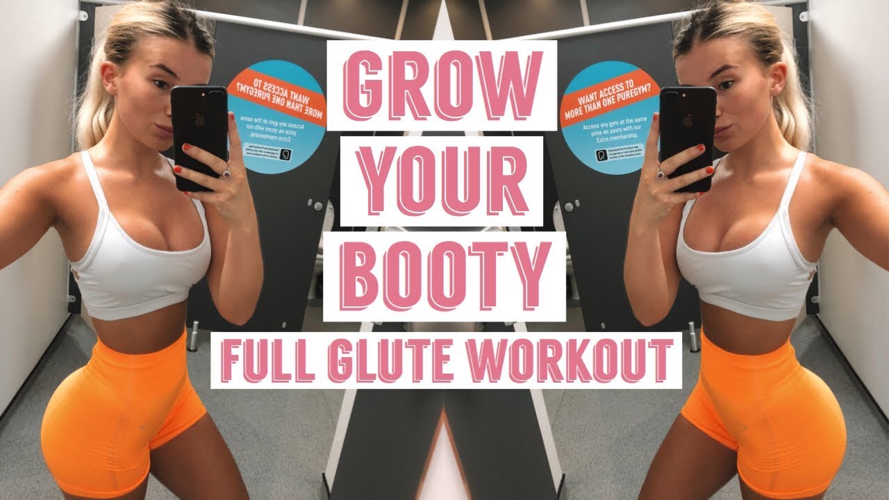amy victoria,GROW YOUR BOOTY WORKOUT | Target All Areas- Brutal Glute Workout