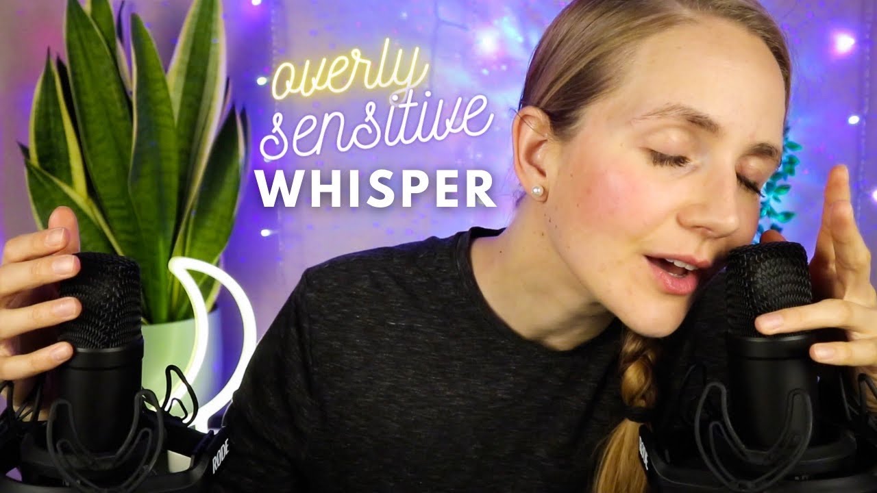 ASMR 110% SENSİTİVE  CLOSE UP WHİSPERİNG (I’M RİGHT IN YOUR EARS)