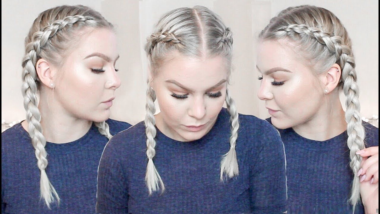 How To Dutch Braid Your Own Hair Step By Step For Complete Beginners - FULL TALK THROUGH
