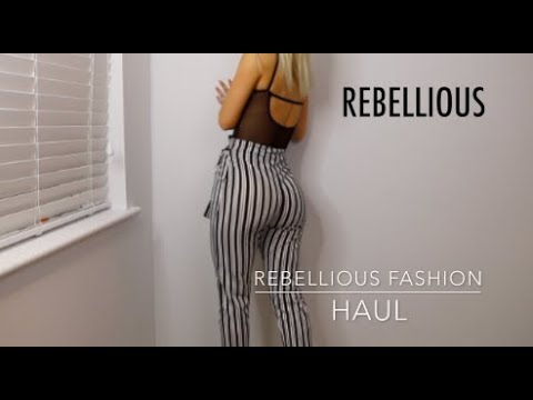 rebellious fashion haul - my fırst ever clothıng haul - ıs rebellıous fashıon Worth ıt? 2019