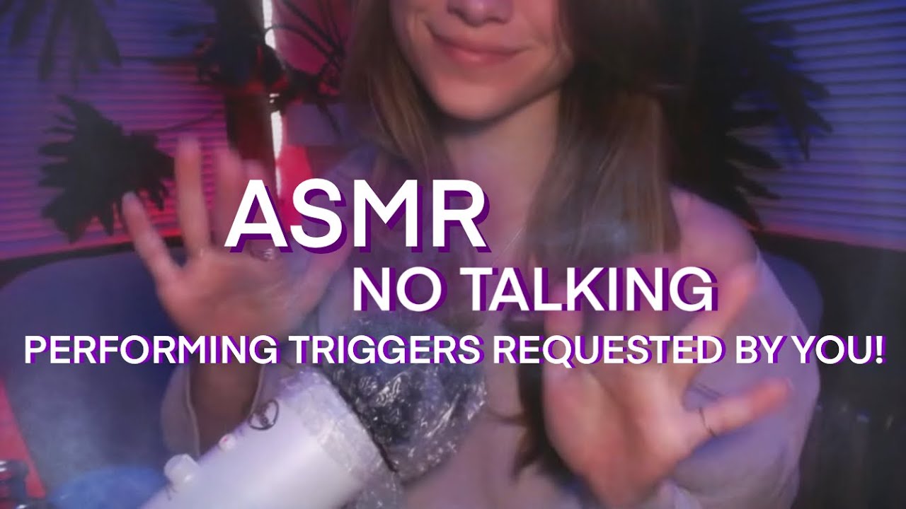 [ASMR] BACKGROUND NOISE | NO TALKING | VARIETY TRIGGERS