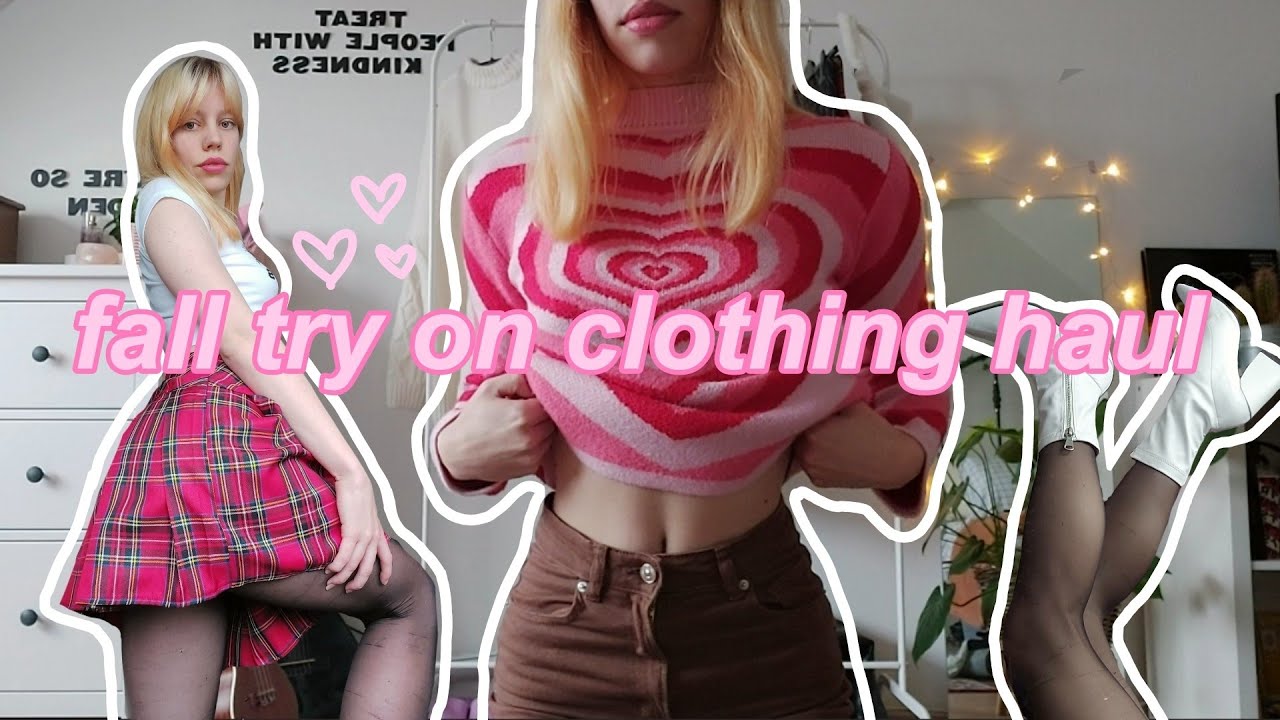 TRENDY FALL TRY ON HAUL 2021| shein, h&m + more