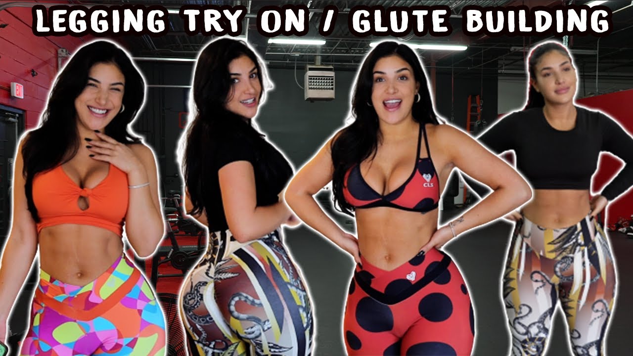 Glute Building Gym Vlog/Legging Try On