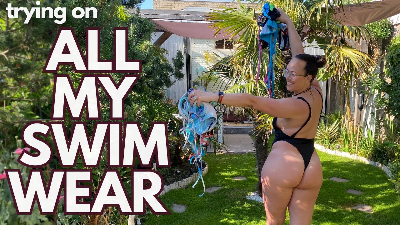 All my swimwear try on - curvy real body | Yoga with Roos
