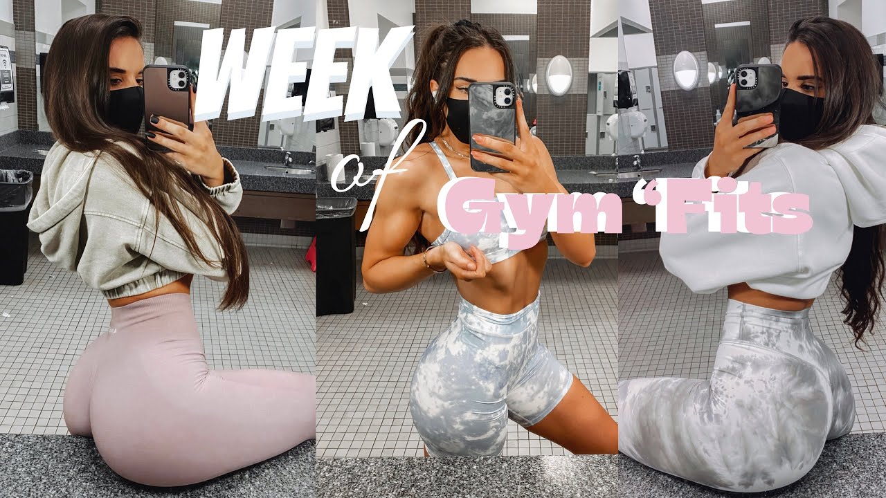 GYM OUTFIT IDEAS || gym outfits of the week || what I wore to the gym this week