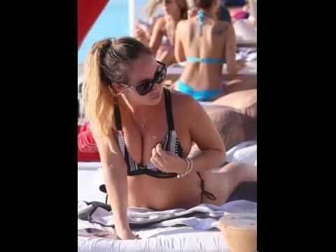 Lauryn Goodman In Bikini on holiday In Mykonos