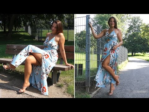MAXI DRESS, STOCKINGS and HIGH HEELS - YOINS Collection | Kats little world