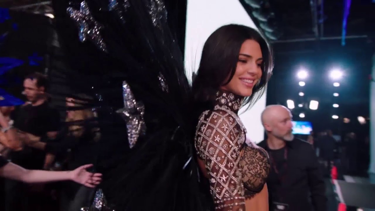 Kendall Jenner at the Victoria's Secret Fashion Show 2018