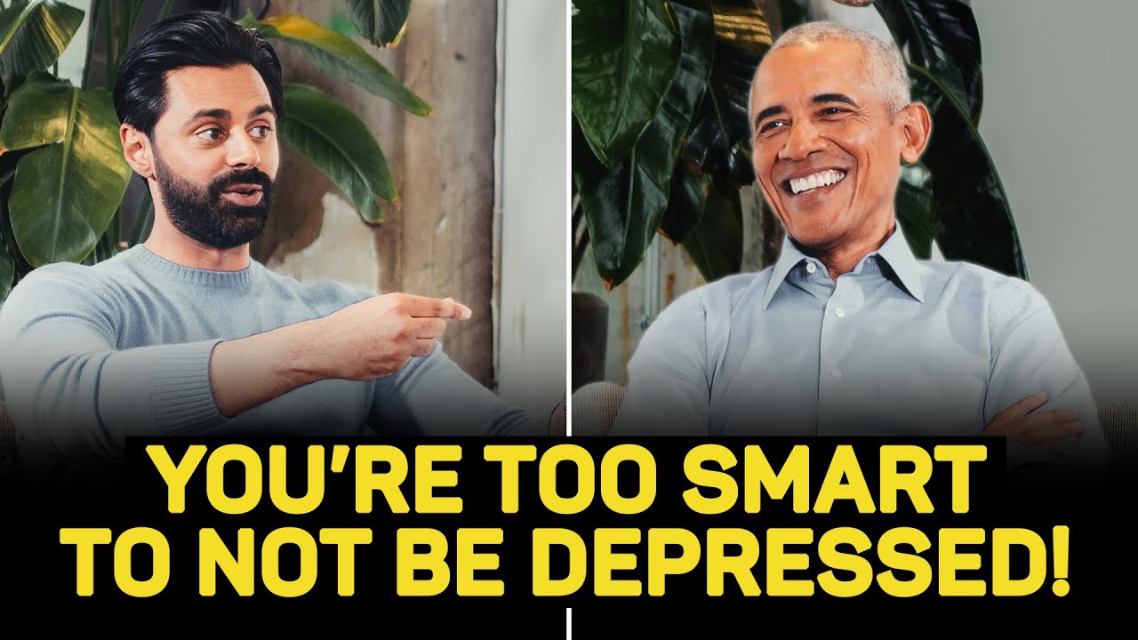 I asked President Obama if he's DEPRESSED 