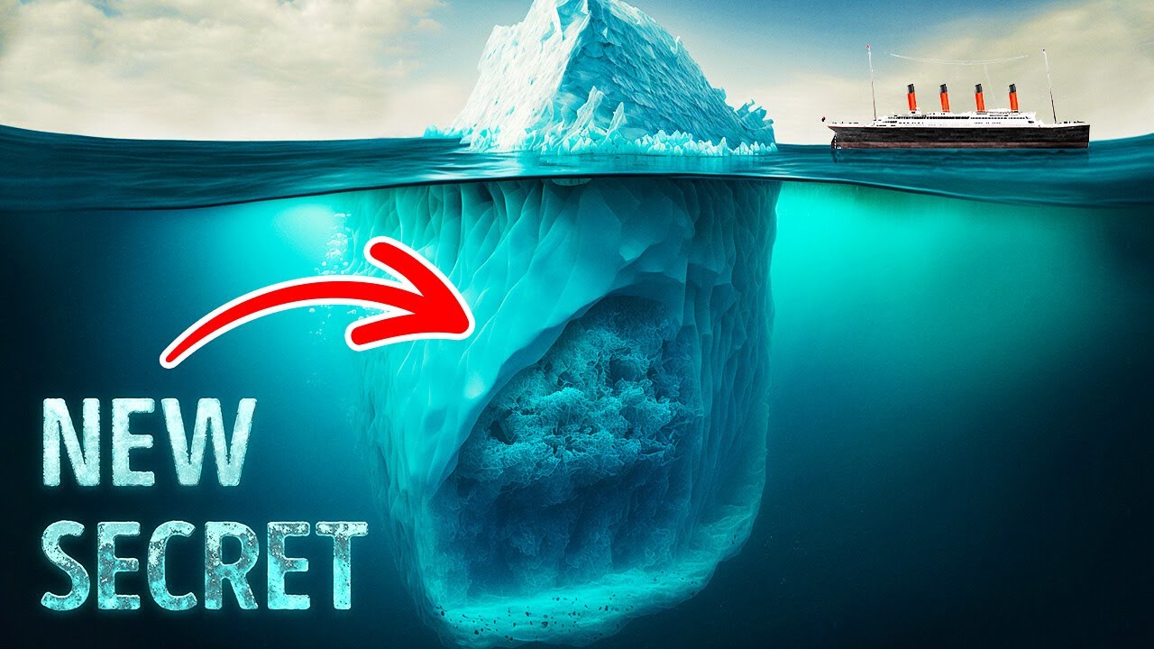 scientists revealed biggest secret of the titanic ıceberg