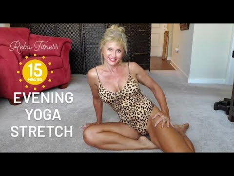 REBA FİTNESS | EVENİNG YOGA STRETCHES | DAİLY ROUTİNE TO RELAX  UNWİND