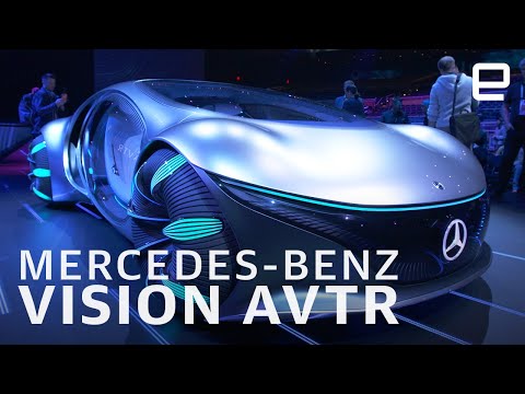 Mercedes-Benz Vision AVTR first look at CES 2020