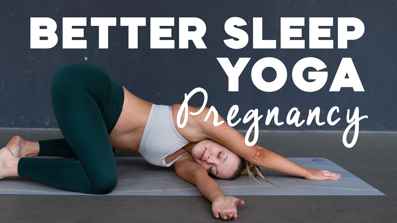 Schwangerschaftsyoga | Yoga Abendroutine | Prenatal Yoga for Better Sleep ????