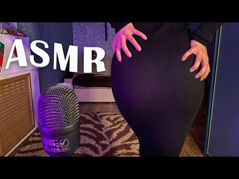 ASMR FİTTİNG DRESS SCRATCHİNG | FABRİC SOUNDS, TAPPİNG | TRİGGERS FOR SLEEP