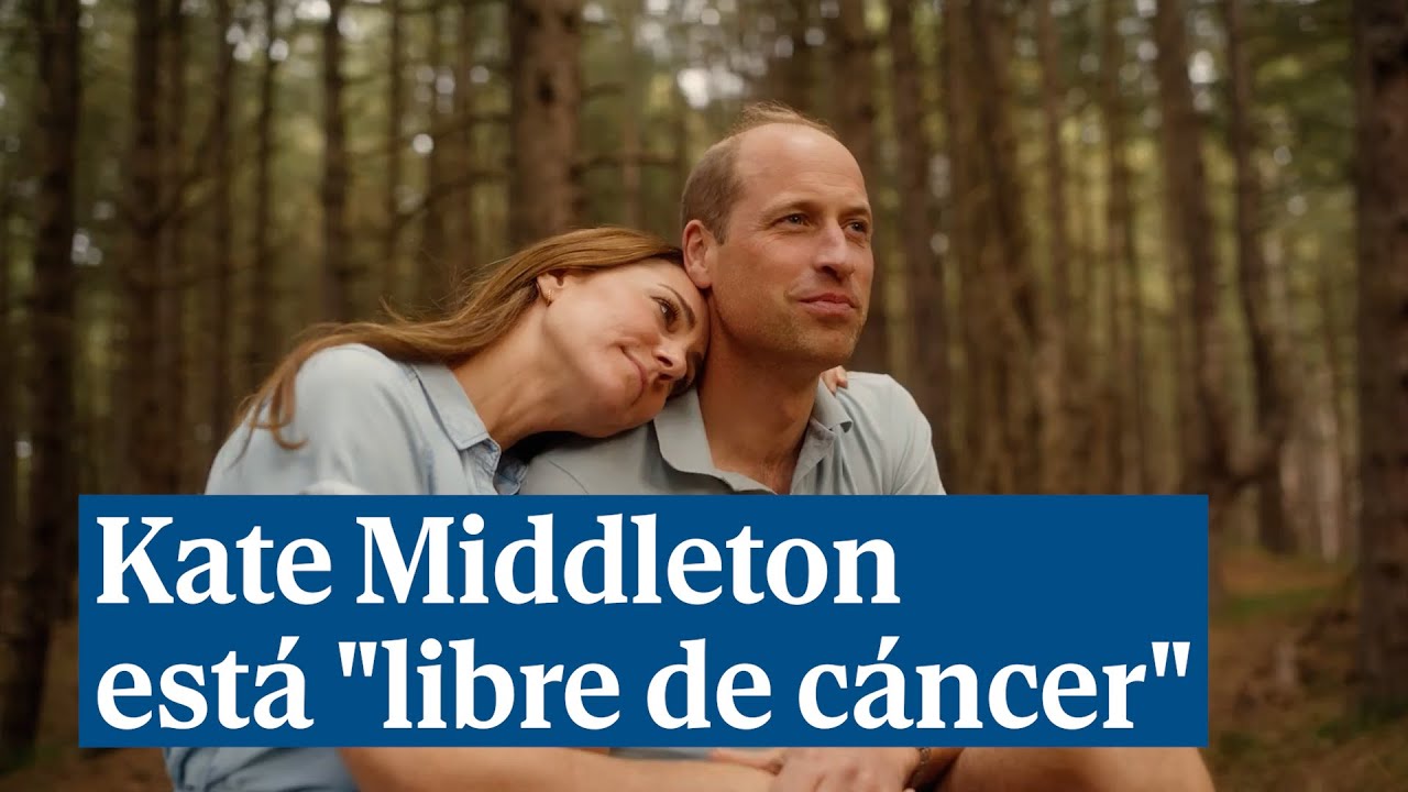 Kate Middleton está libre de cáncer tras finalizar la quimioterapia  según anuncia en un vídeo