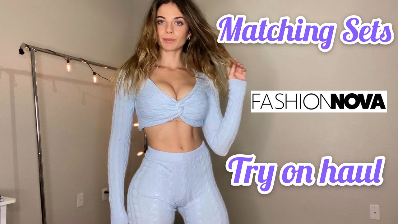 Matching Sets Try On Haul | Fashion Nova