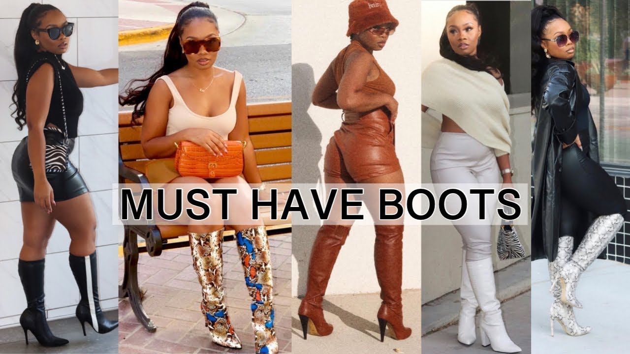 MY BOOT COLLECTION IS LIT  MUST HAVE BOOTS | FALL  WİNTER BOOT HAUL