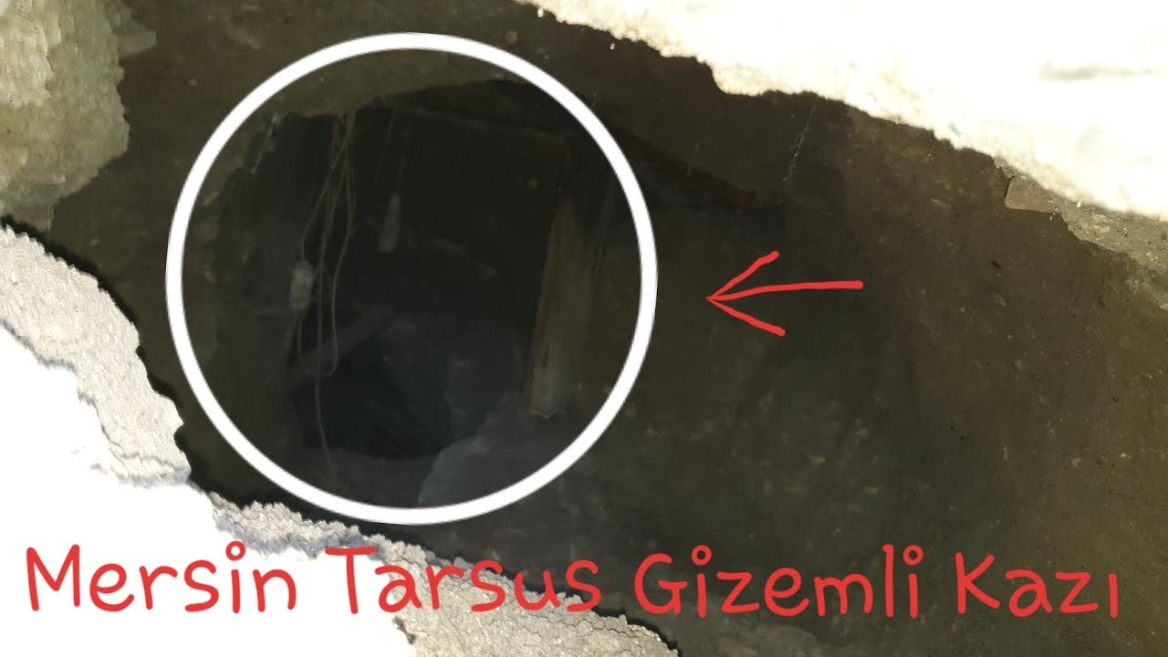 Mersin Tarsus daki Gizemli Kazı Alanına Girdim