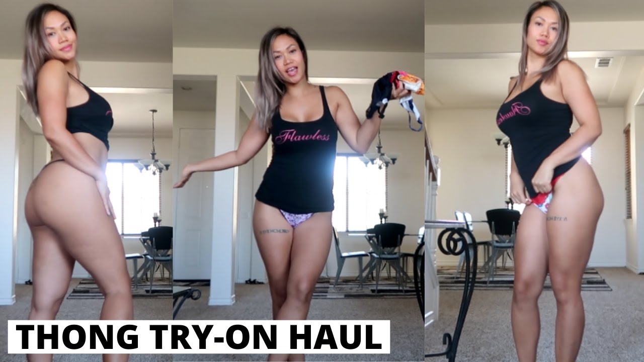 Thong Try On Haul 46c