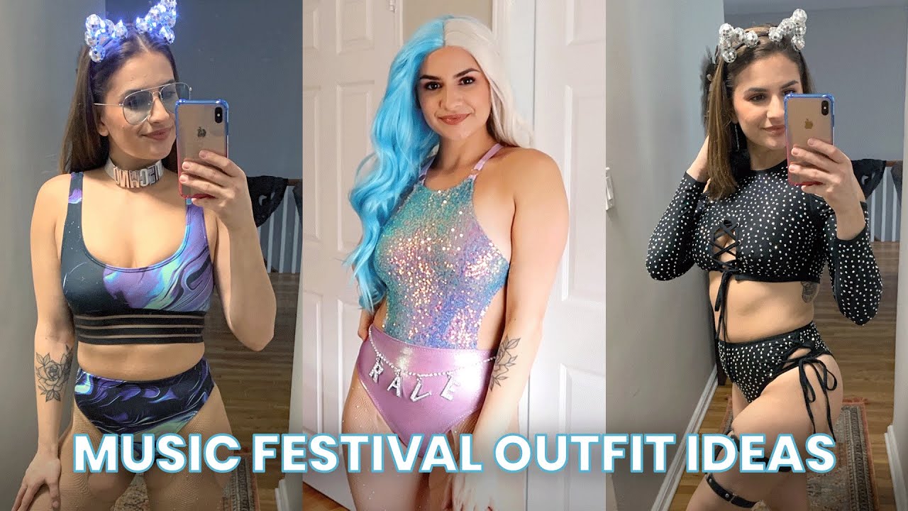 Ultra Music Festival Lookbook | Rave Outfit Ideas  Try On!