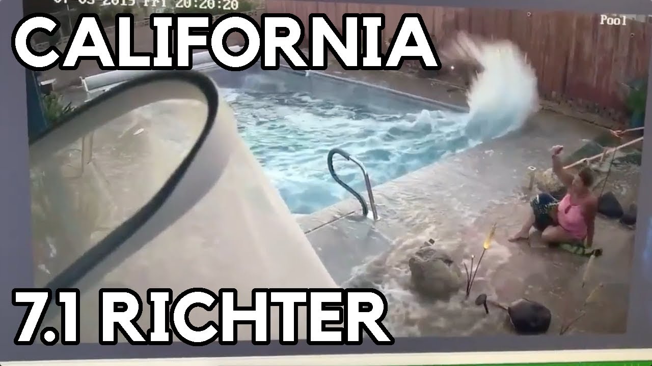 TERREMOTO EN CALIFORNIA  GRADOS     DE JULIO DE 