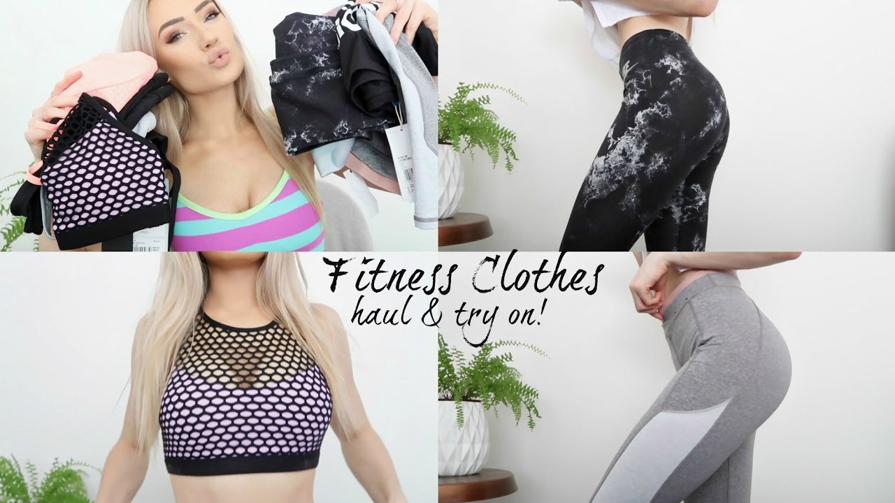 Fitness Clothing Haul  Try On!